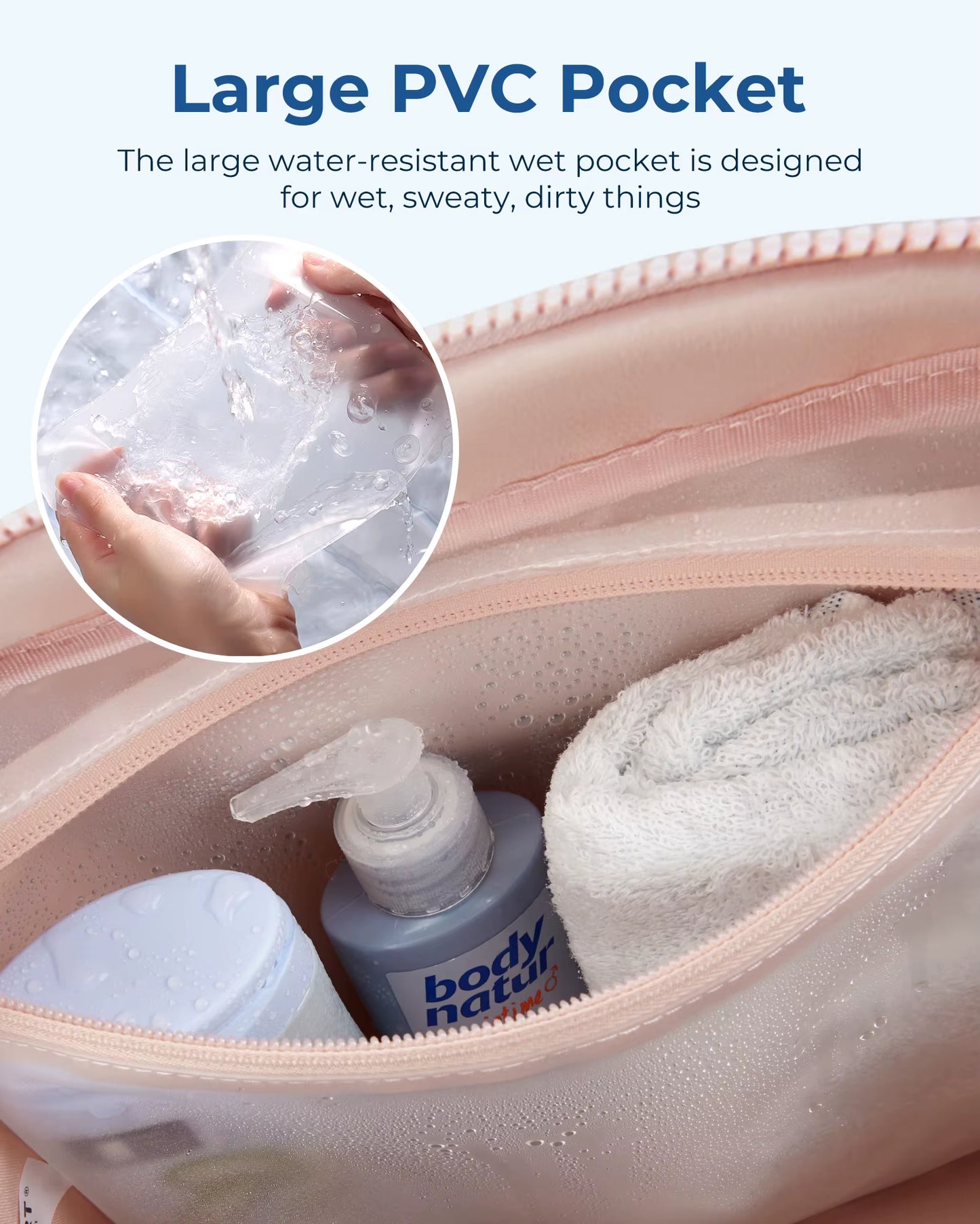 Travel Duffel Bag Gym Bag for Women with Wet Pocket Carry on Weekender Shoulder Boston Bag Waterproof Beach Bags