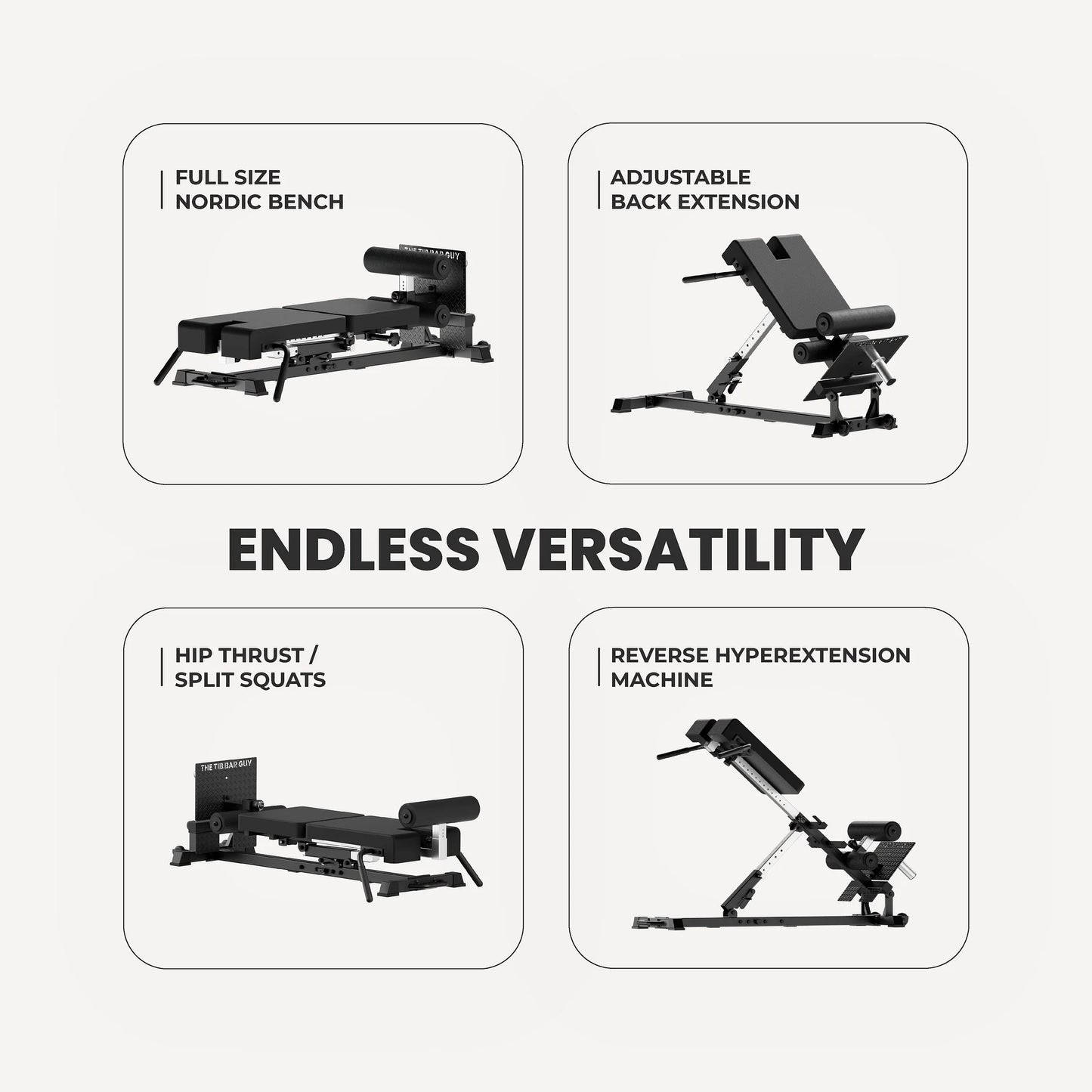 Nordic Back Extension Machine V2
