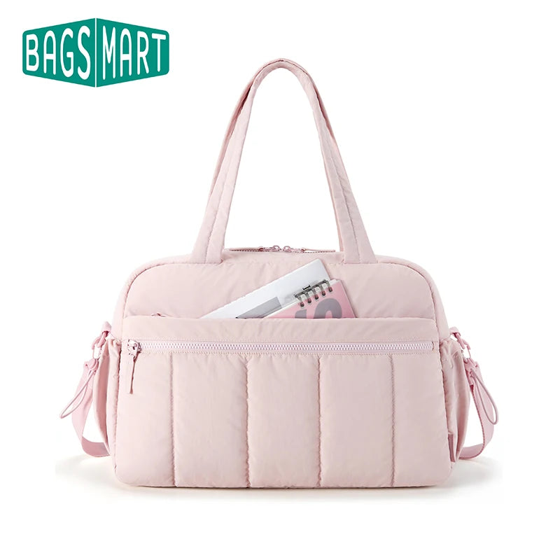Travel Duffel Bag Gym Bag for Women with Wet Pocket Carry on Weekender Shoulder Boston Bag Waterproof Beach Bags