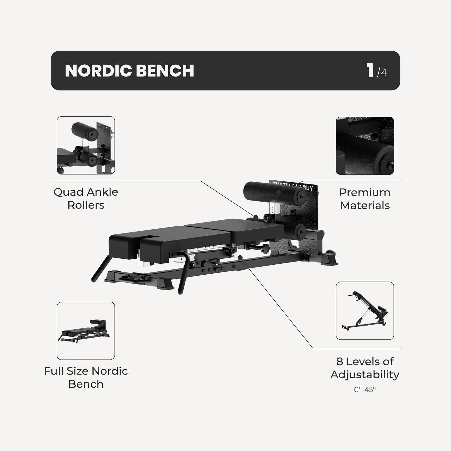 Nordic Back Extension Machine V2