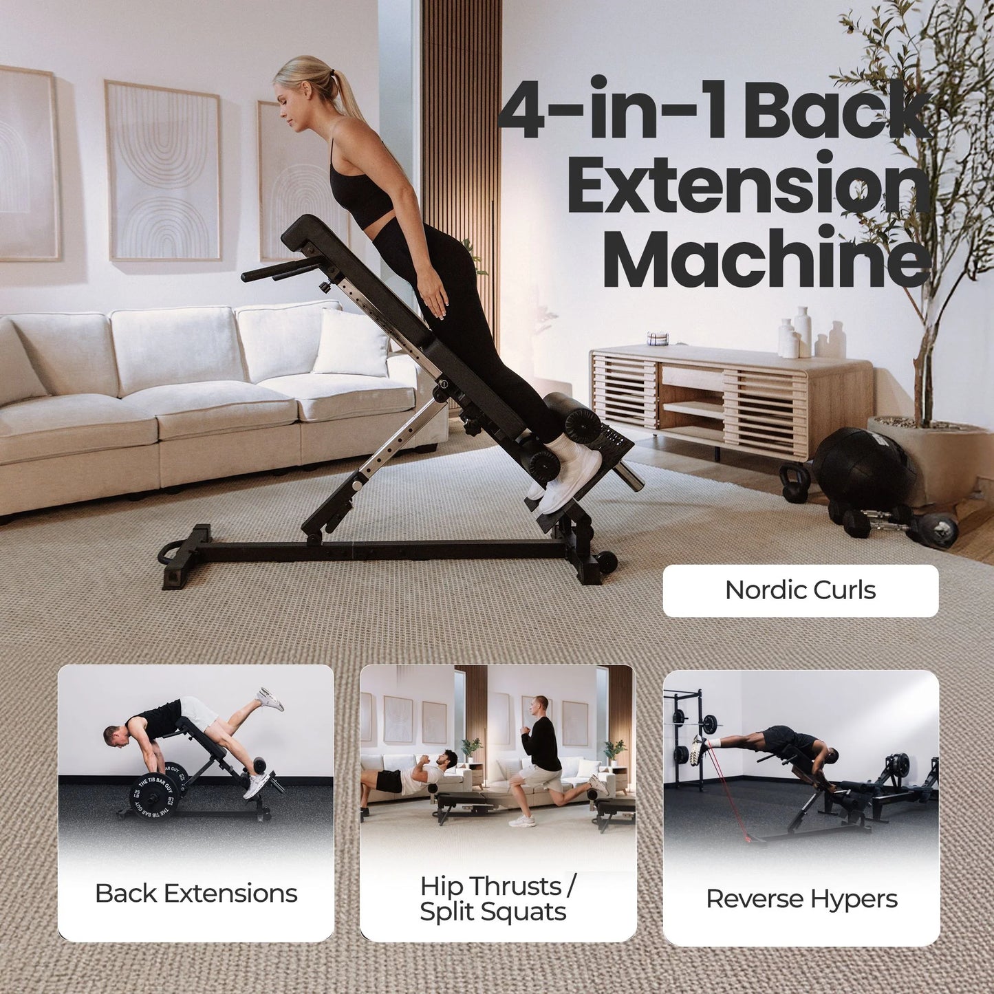 Nordic Back Extension Machine V2