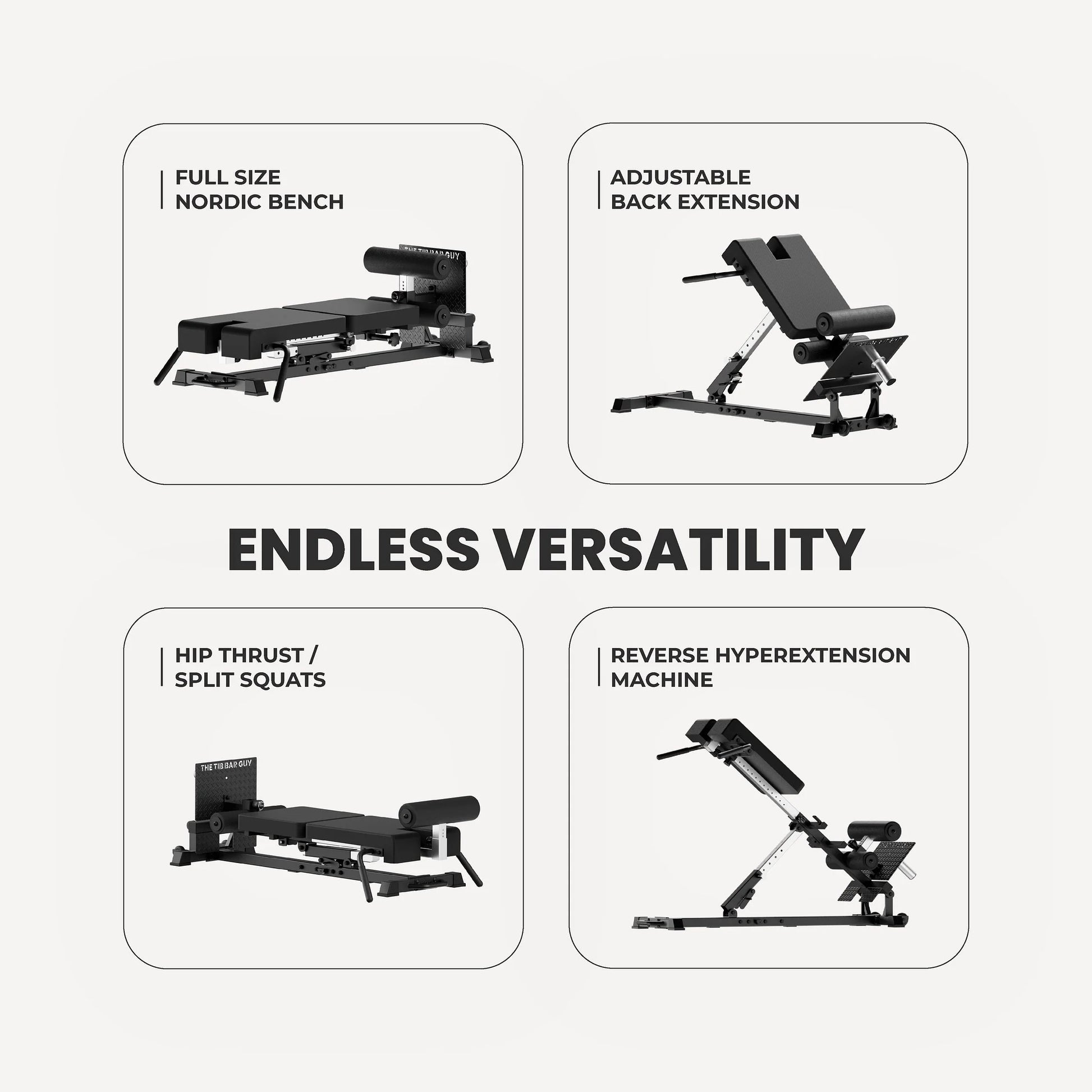 Nordic Back Extension Machine V2