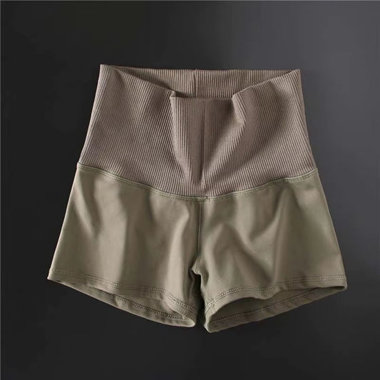 Women Seamless Gym Short Jogging Running Shorts High Waist Gym Compression Sports Shorts Yoga Clothing