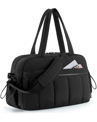 Travel Duffel Bag Gym Bag for Women with Wet Pocket Carry on Weekender Shoulder Boston Bag Waterproof Beach Bags