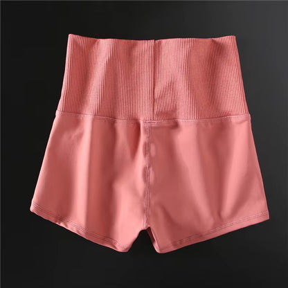 Women Seamless Gym Short Jogging Running Shorts High Waist Gym Compression Sports Shorts Yoga Clothing