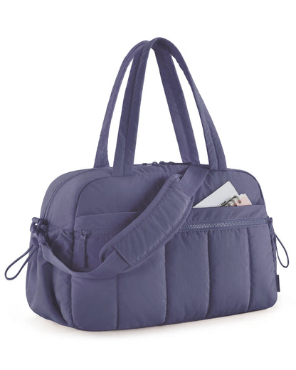 Travel Duffel Bag Gym Bag for Women with Wet Pocket Carry on Weekender Shoulder Boston Bag Waterproof Beach Bags